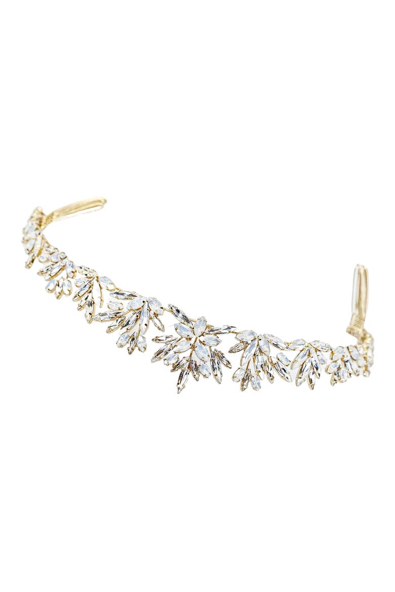 Honora Crystal & Opal Crown (Nordstrom Exclusive), Main, color, GOLD