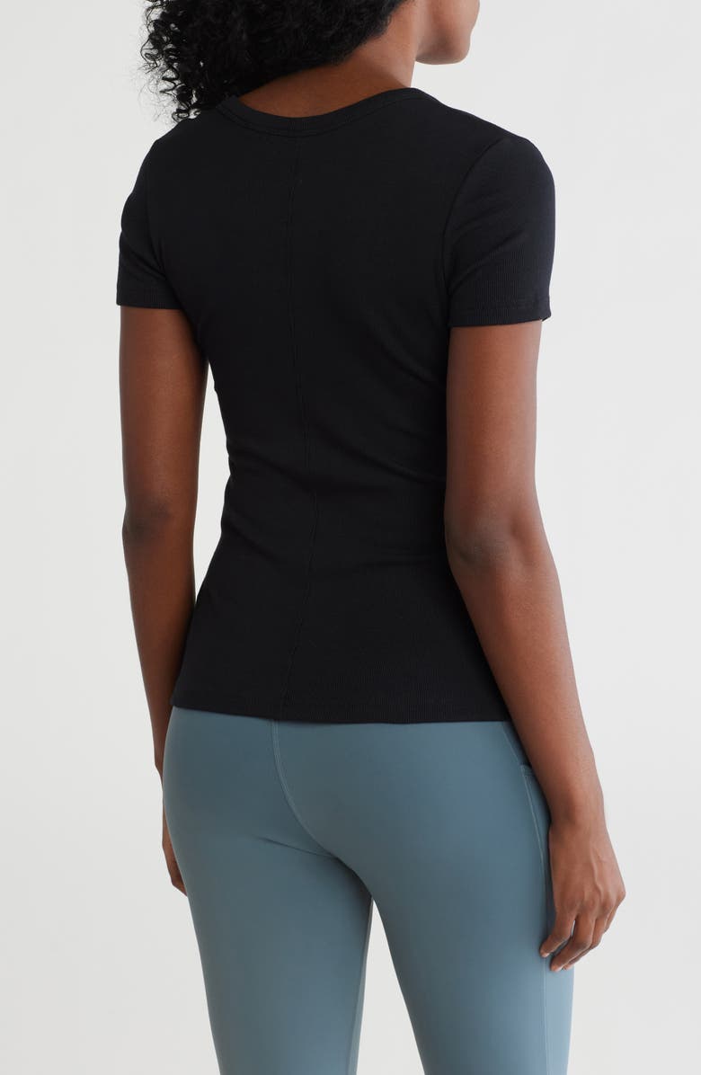 TravisMathew Come Alive Rib U-Neck T-Shirt, Alternate, color, 