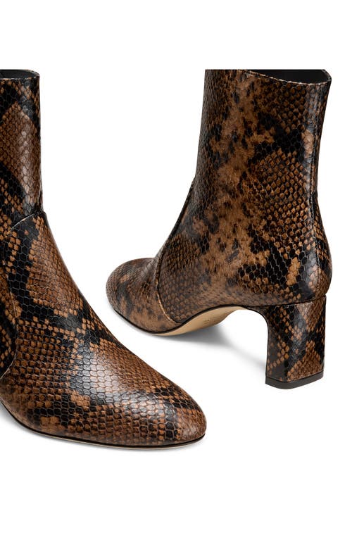 Stuart Weitzman Babette Zip Bootie 60 In Brown