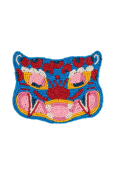 Dadri Beaded Coaster 4X3 In