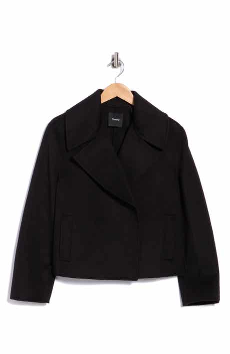 Winsome Cropped Double Face Coat