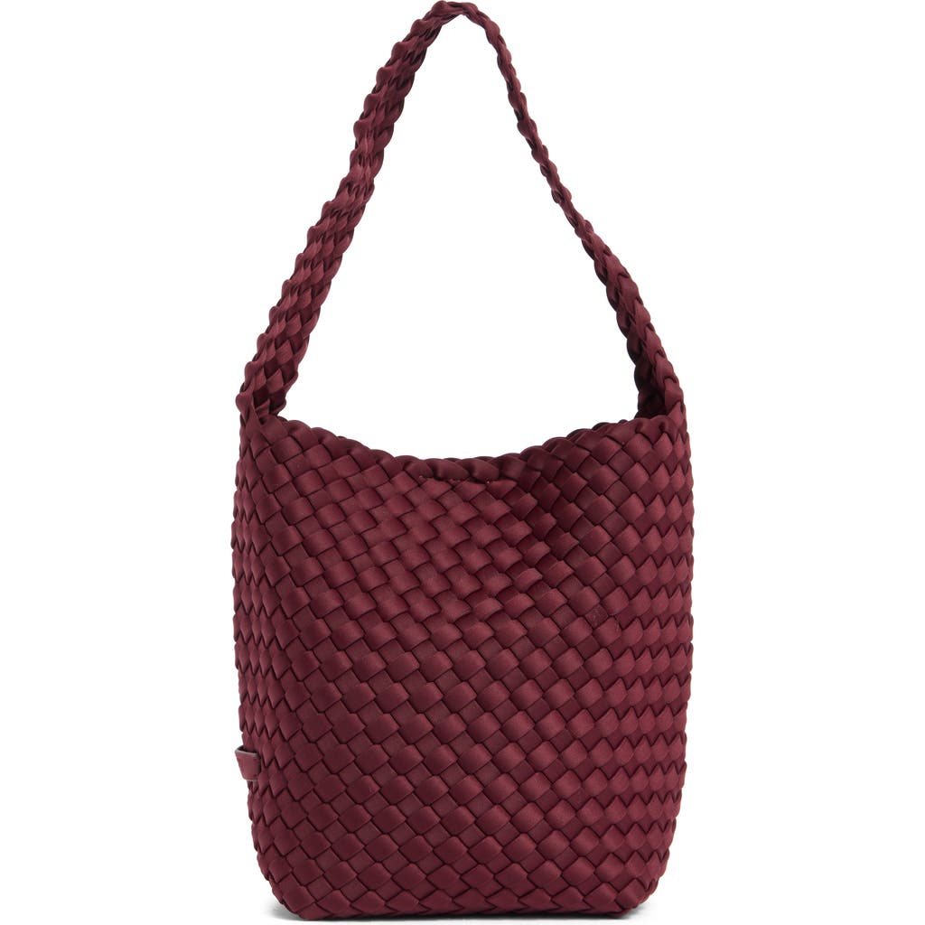 Naghedi Small Nomad Hobo In Burgundy