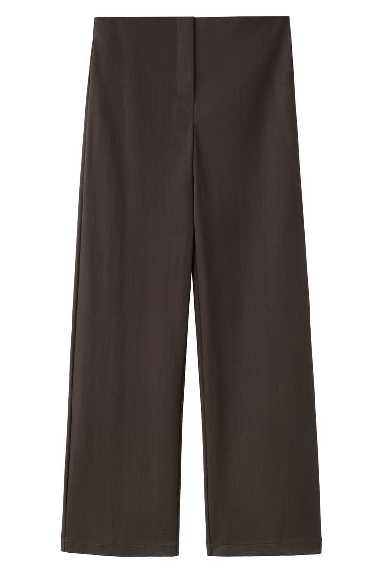 Straight Leg Pants, Alternate, color, BROWN