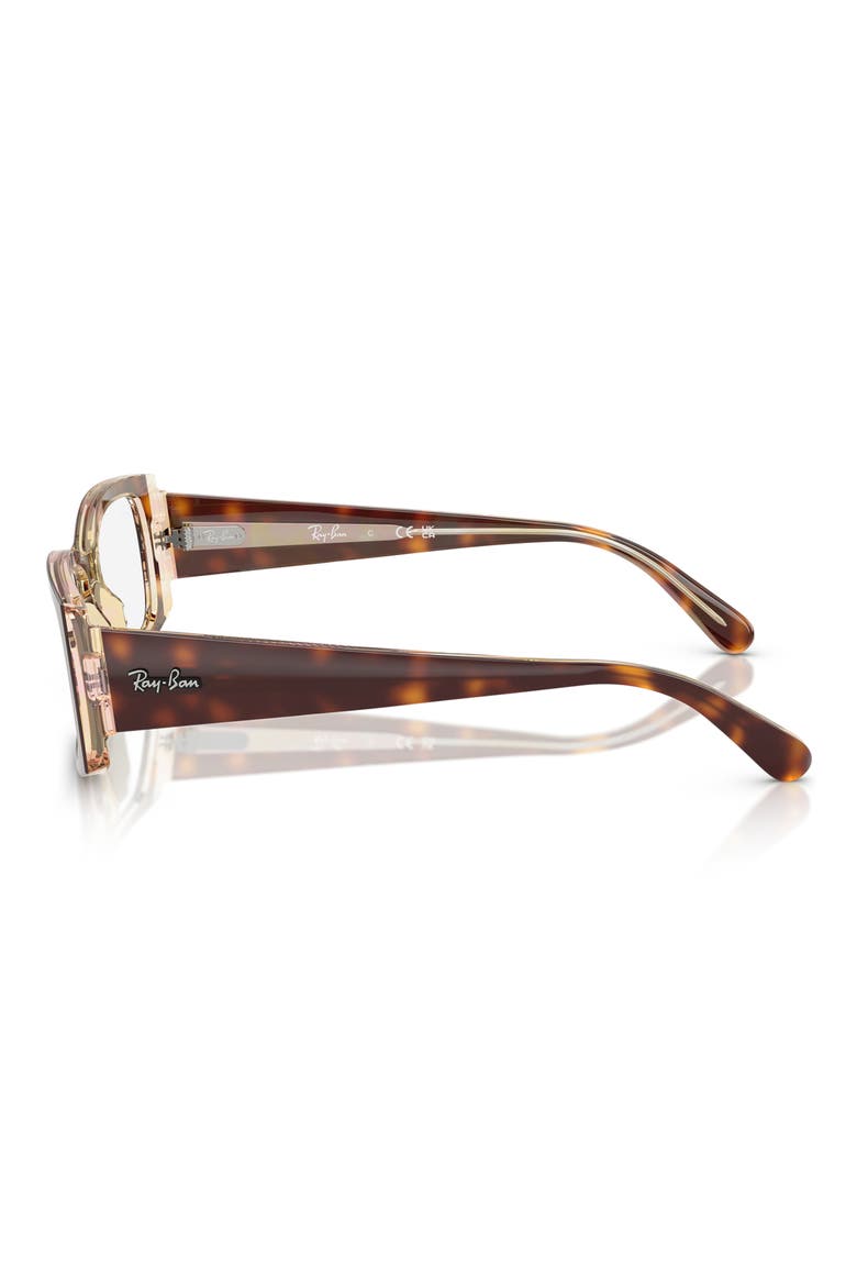 Miriam 54mm Square Optical Glasses, Alternate, color, HAVANA
