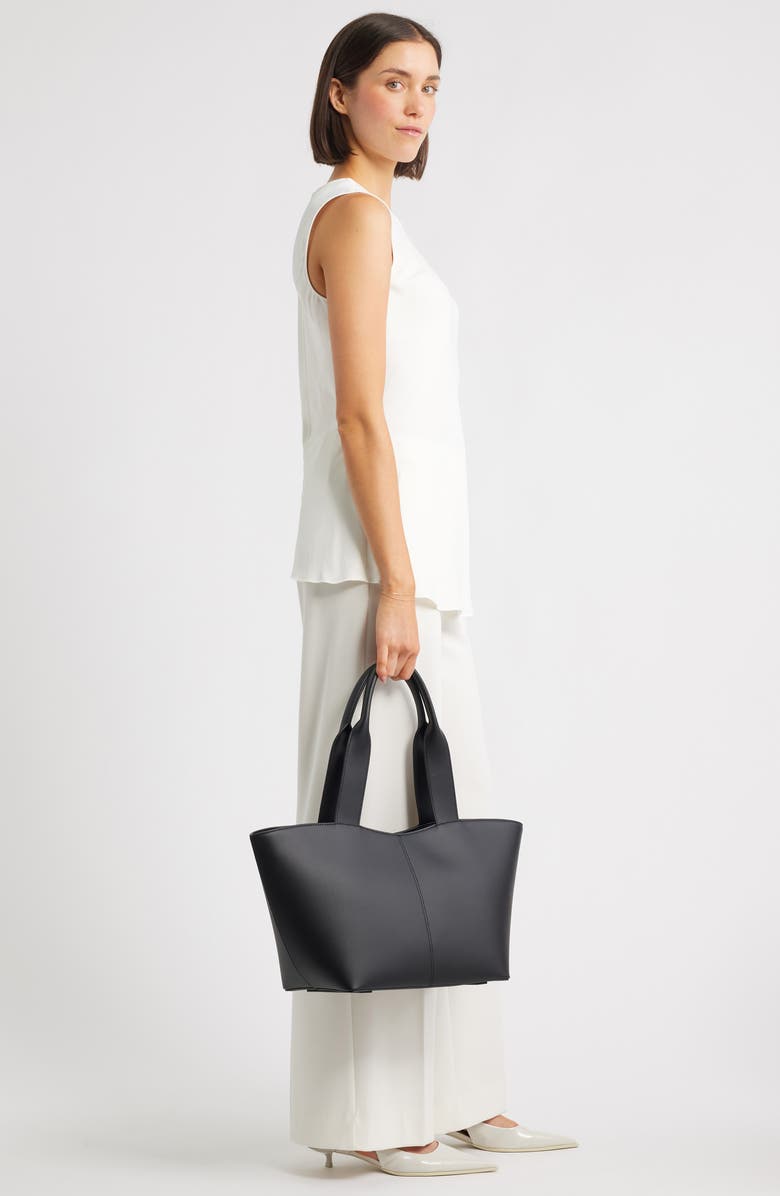 Freja New York Bleecker Faux Leather Tote, Alternate, color,