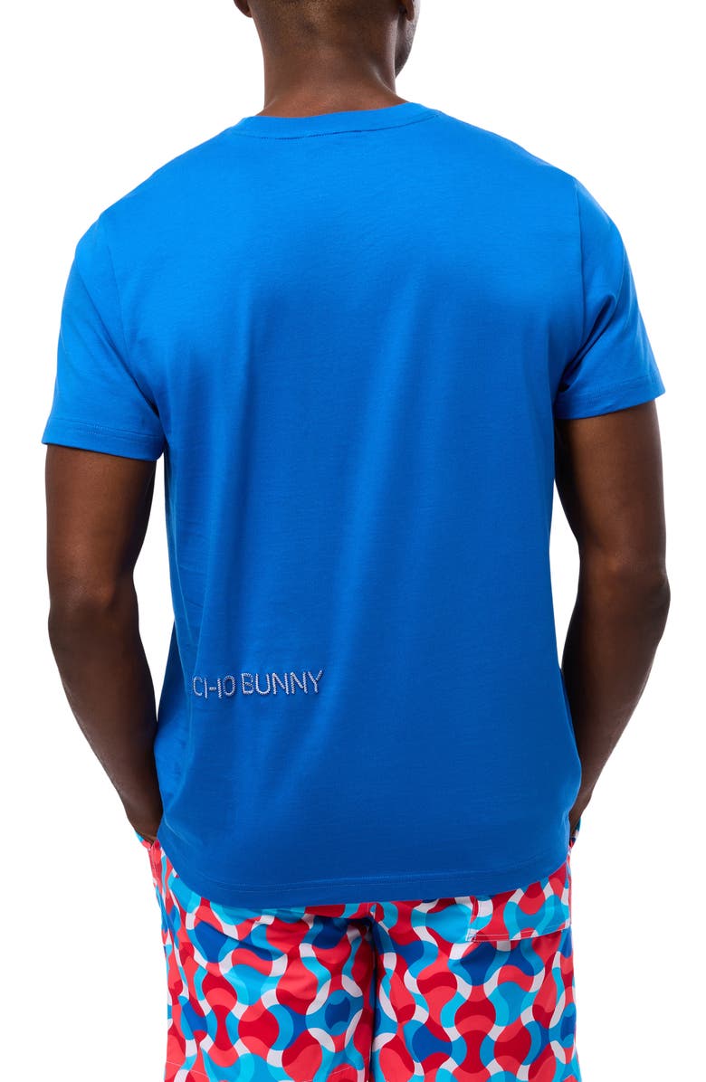 Psycho Bunny Panama Embroidered Logo T-Shirt, Alternate, color,