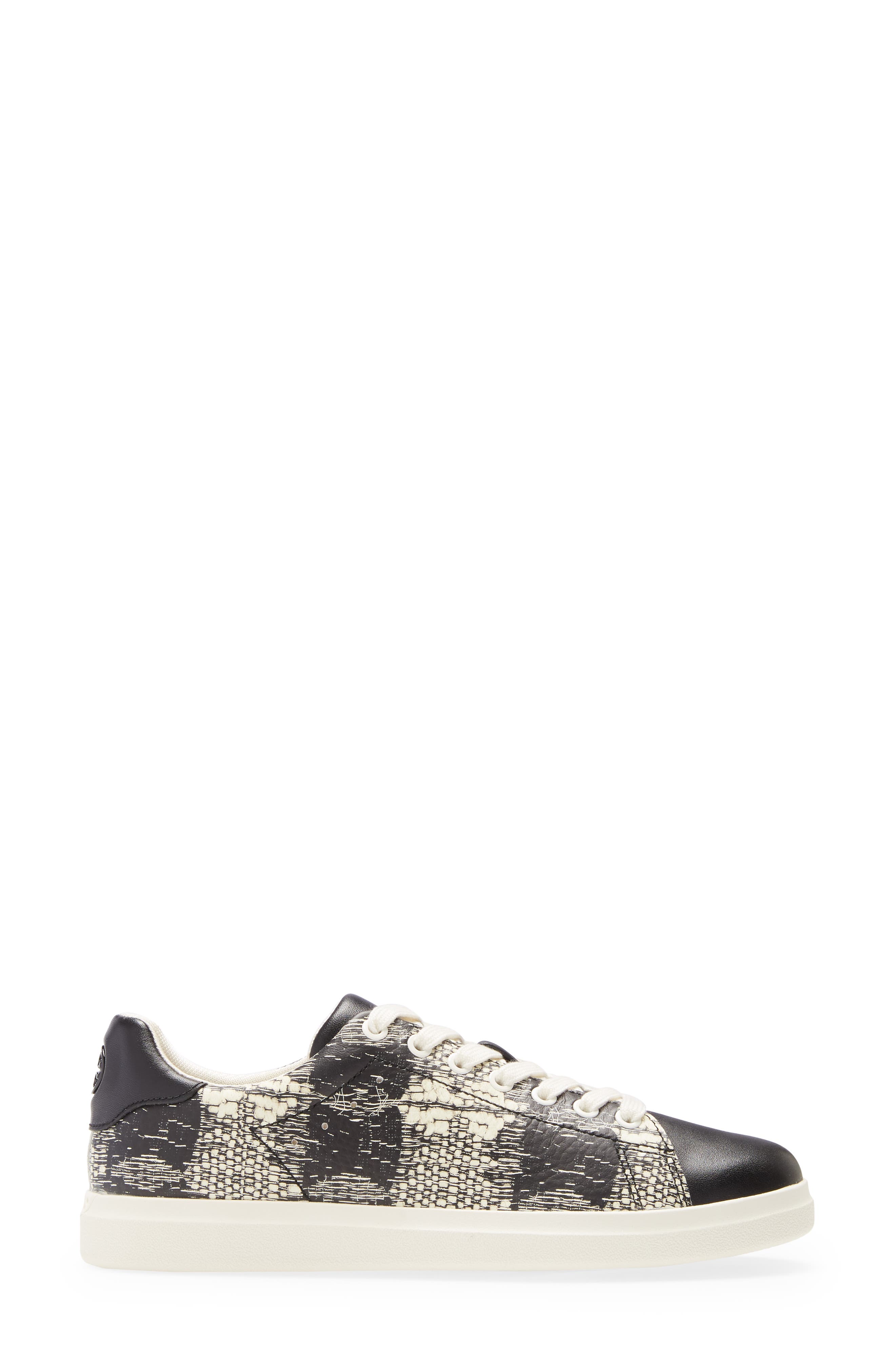 Howell Sneaker, Alternate, color, BLACK/ WHITE