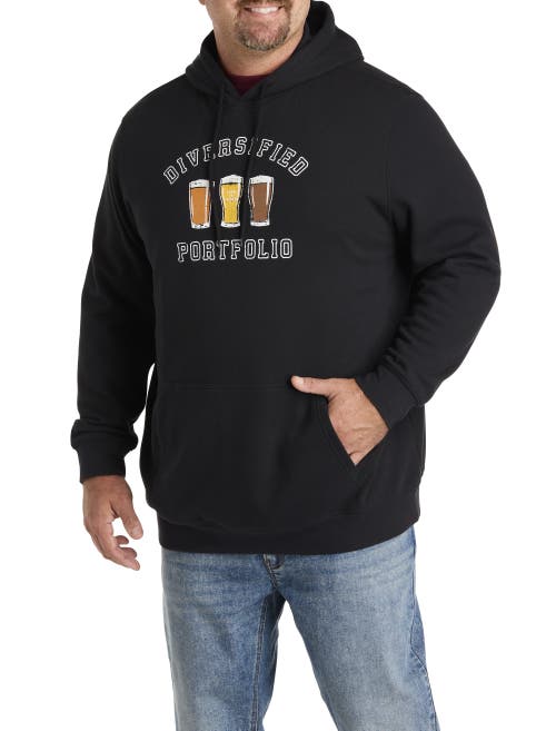 LIFE IS GOOD Big & Tall Diversified Hoodie in Black  product