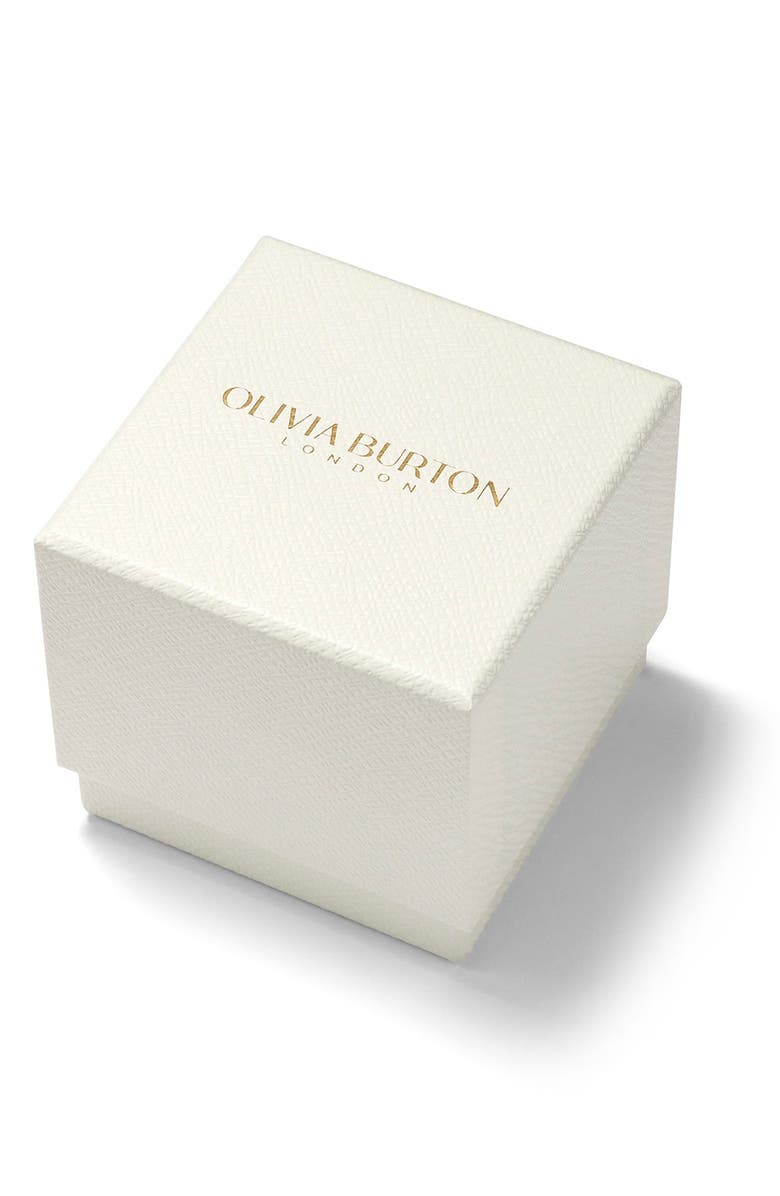 Olivia Burton Captivate Mother-of-Pearl & Crystal Bracelet Watch, 34mm, Alternate, color, Mop/ Gold