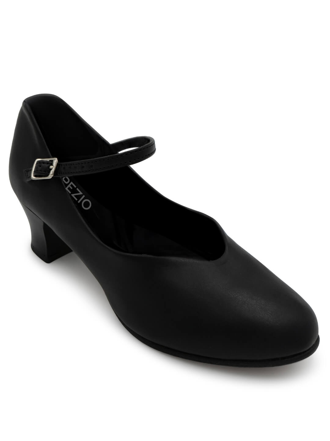 Jr. Footlight Character Shoe, Main, color, black