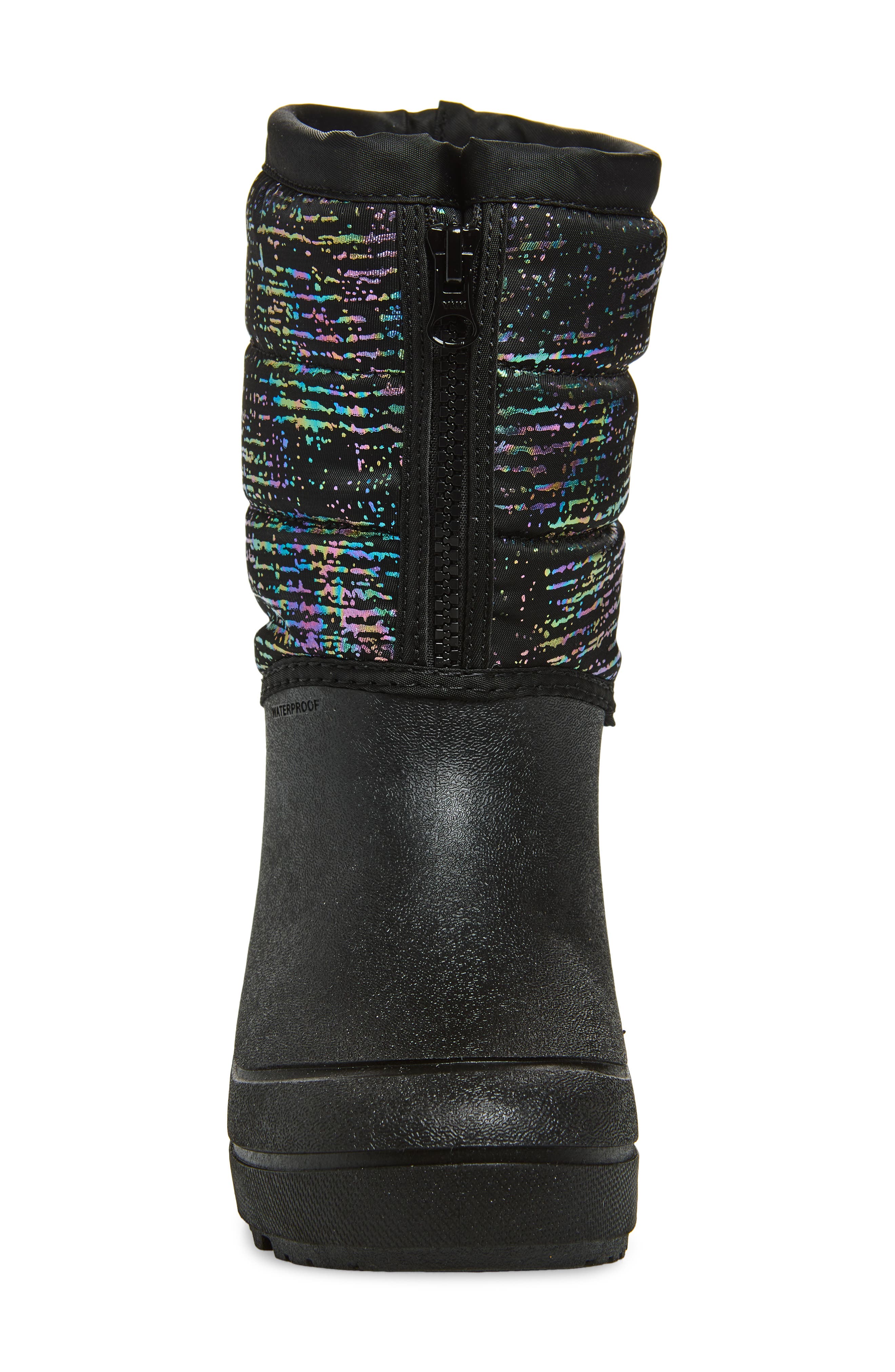 Snow Shell Waterproof Camo Boot, Alternate, color, BLACK MULTI/BLACK