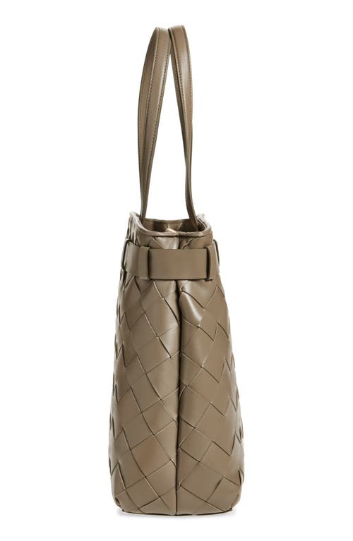 SAM EDELMAN SAM EDELMAN CLEO WOVEN LEATHER TOTE