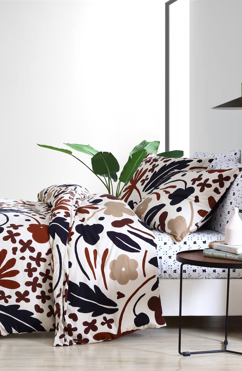 Marimekko Suvi Duvet Cover & Sham Set, Alternate, color,