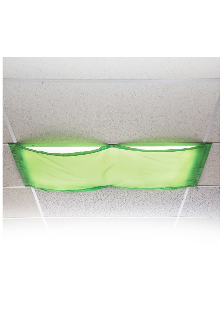 Cozy Shade Light Fixture Covers, Alternate, color, GREEN