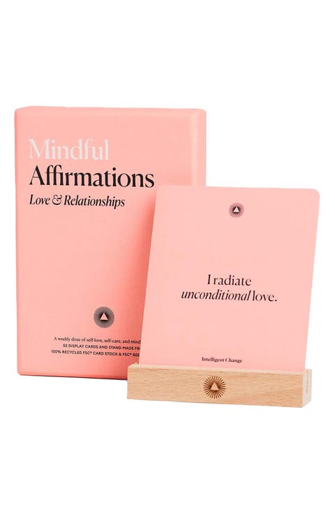 Mindful Affirmations Love & Relationship Cards