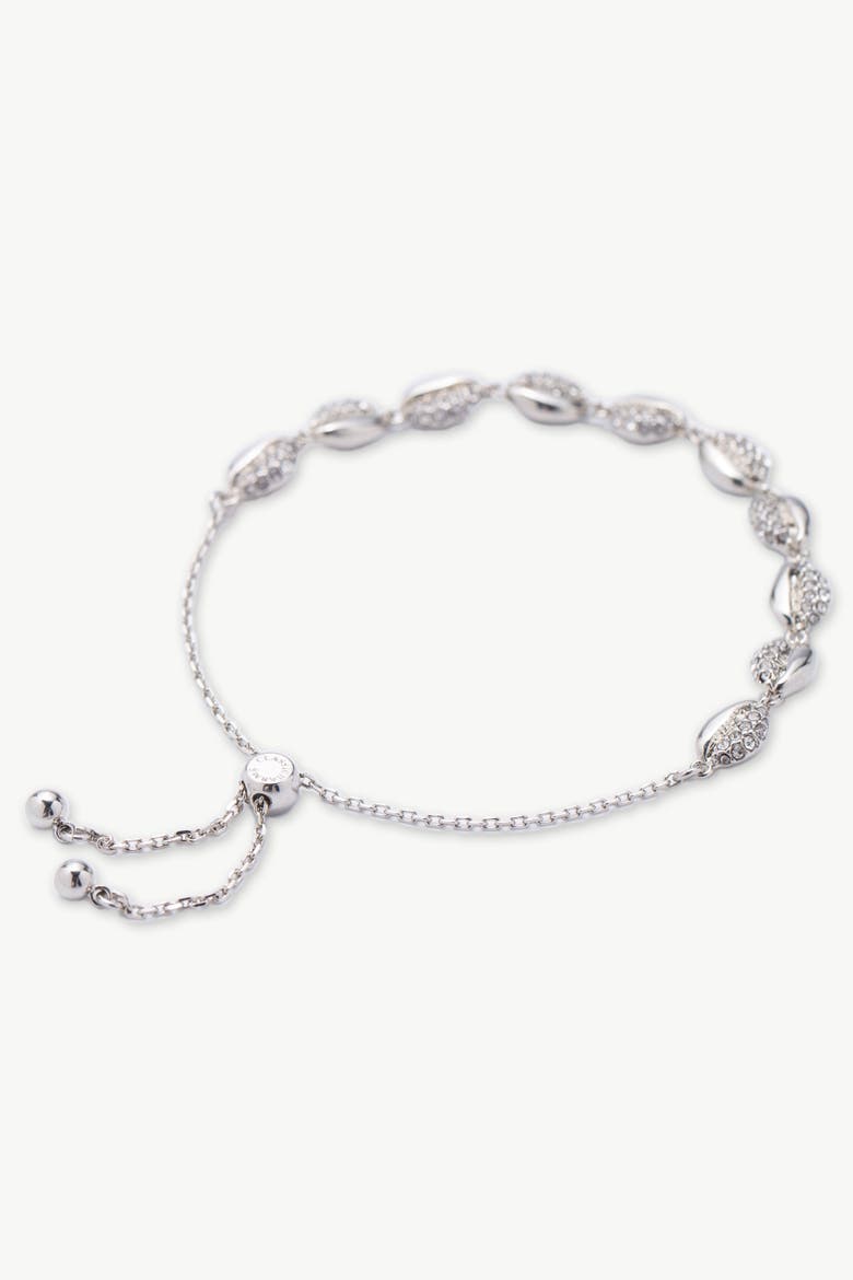 Lucia Shell Whisper Bolo Bracelet, Alternate, color, Silver