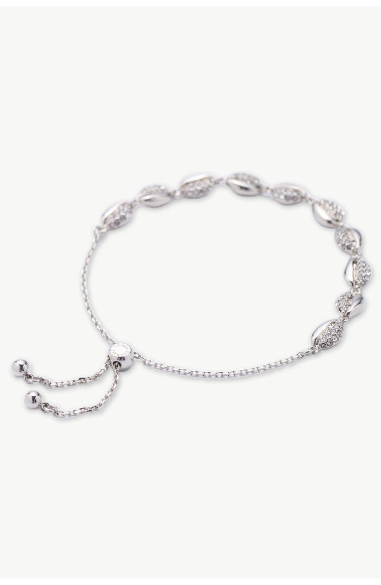 Classicharms Lucia Shell Whisper Bolo Bracelet, Alternate, color, Silver