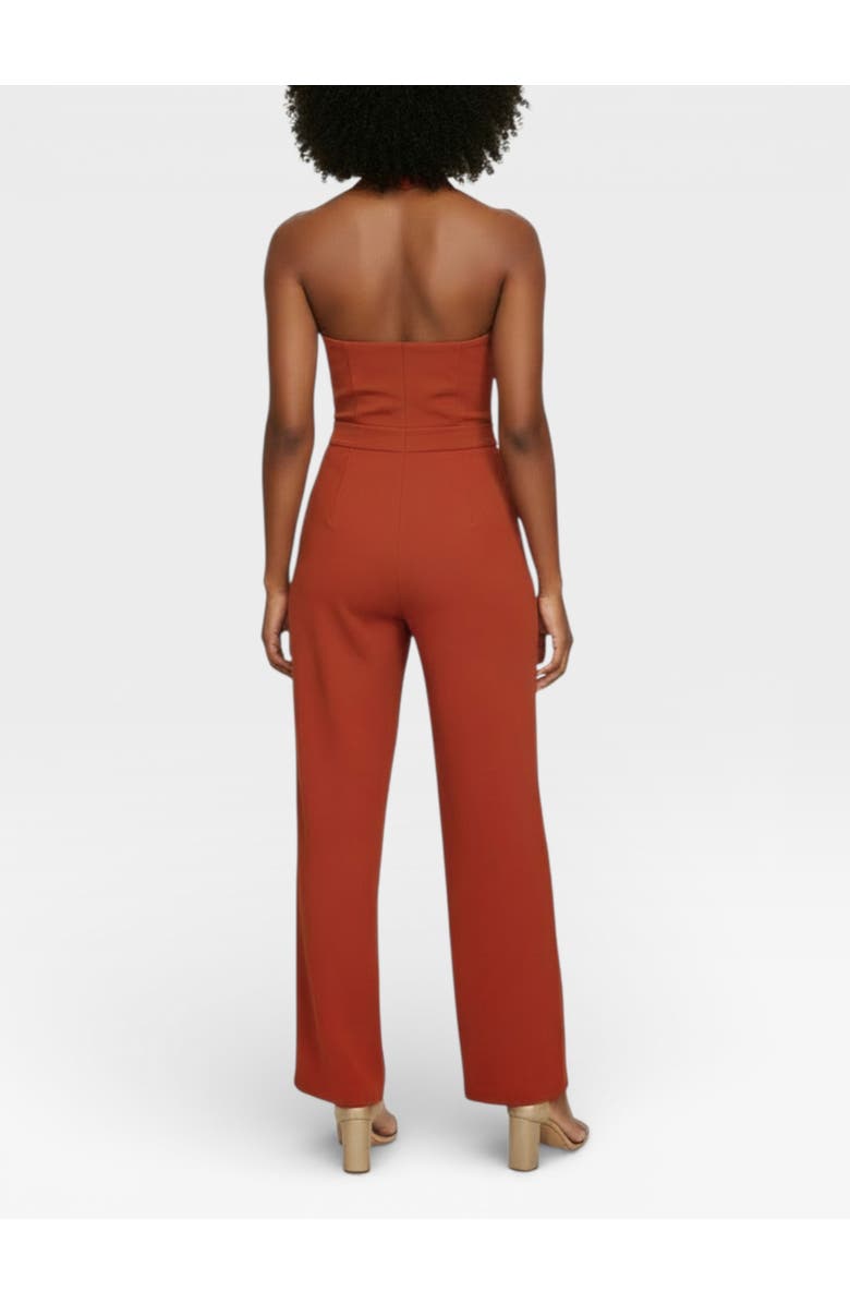 RACHEL Rachel Roy Roxie Halter  Jumpsuit, Alternate, color, Sienna