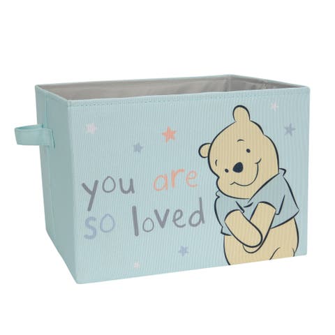 Disney Baby Winnie the Pooh Foldable Storage Basket/Container