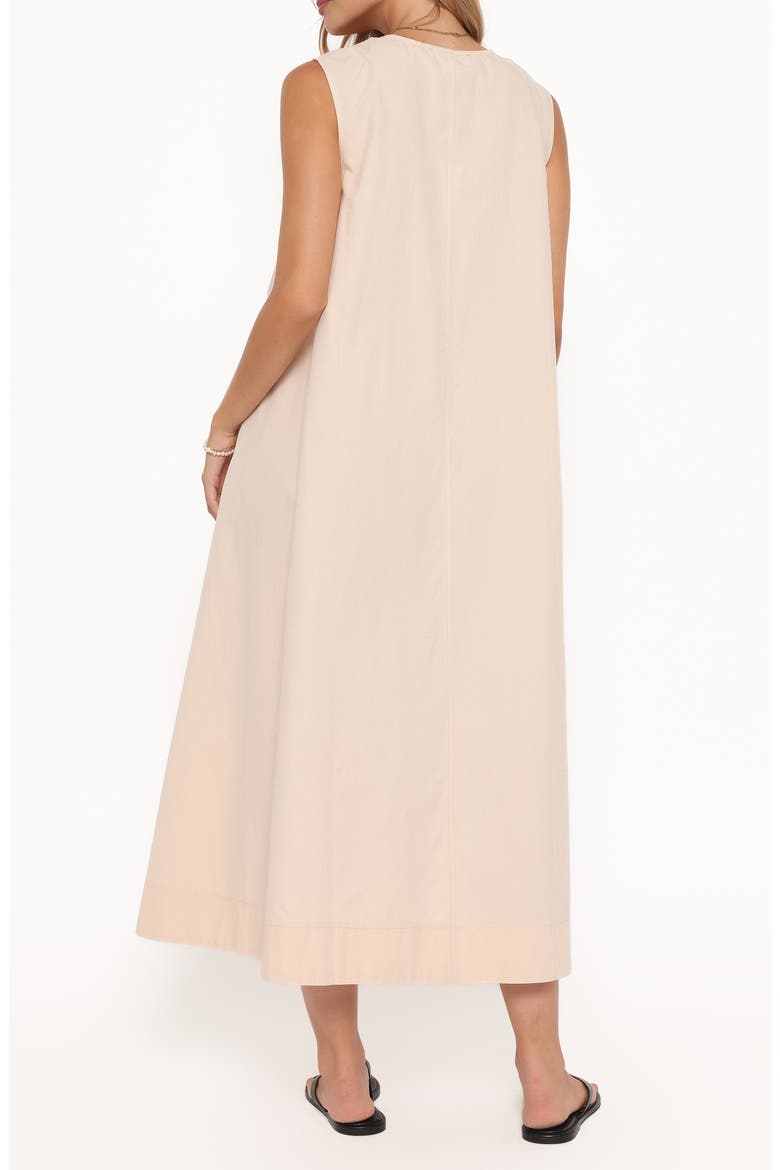 Laurita Cotton Maxi Dress, Alternate, color, OATMEAL