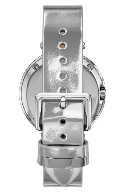 Tory Burch Pierced Watch In Silver