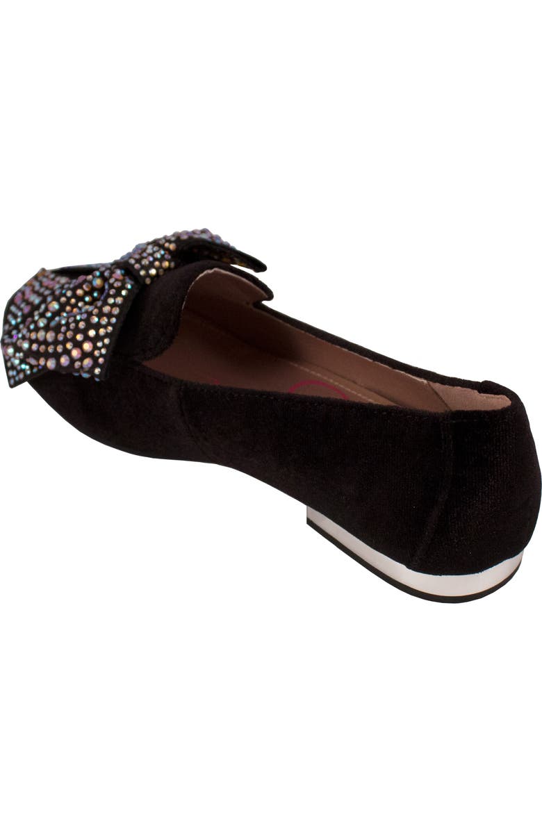 Jessica Simpson Crystal Bow Flat, Alternate, color,