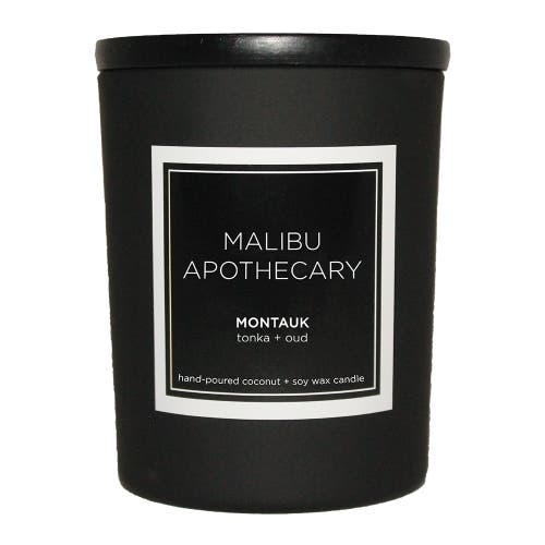 Malibu Apothecary Mini Matte Black Candle in Montauk  product