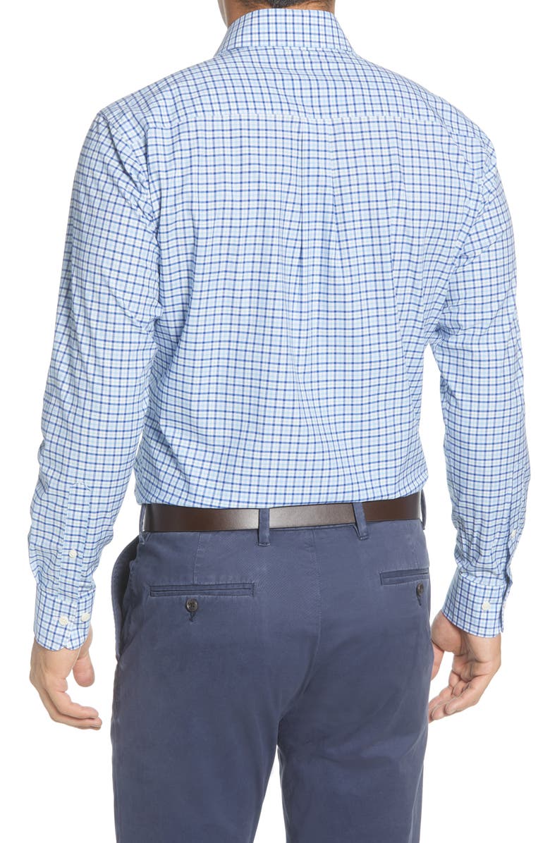 Peter Millar Claude Regular Fit Check Button-Up Shirt, Alternate, color,