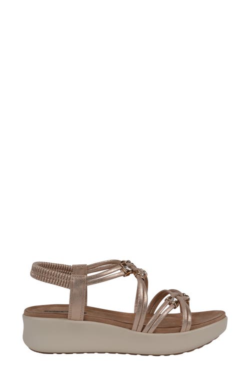 Gc Shoes Fran Comfort Sandal In Gold