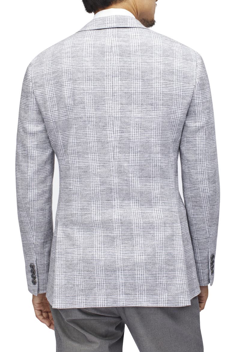Slim Fit Knit Sport Coat, Alternate, color, CHARCOAL