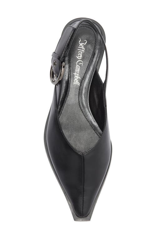 Jeffrey Campbell Wentz Slingback Flat In Multi