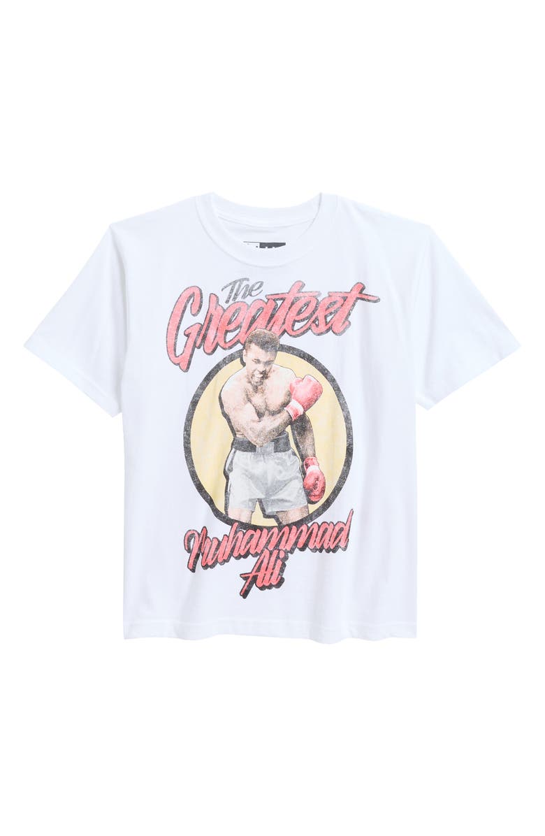 Philcos Kids' Muhammad Ali T-Shirt, Main, color, White