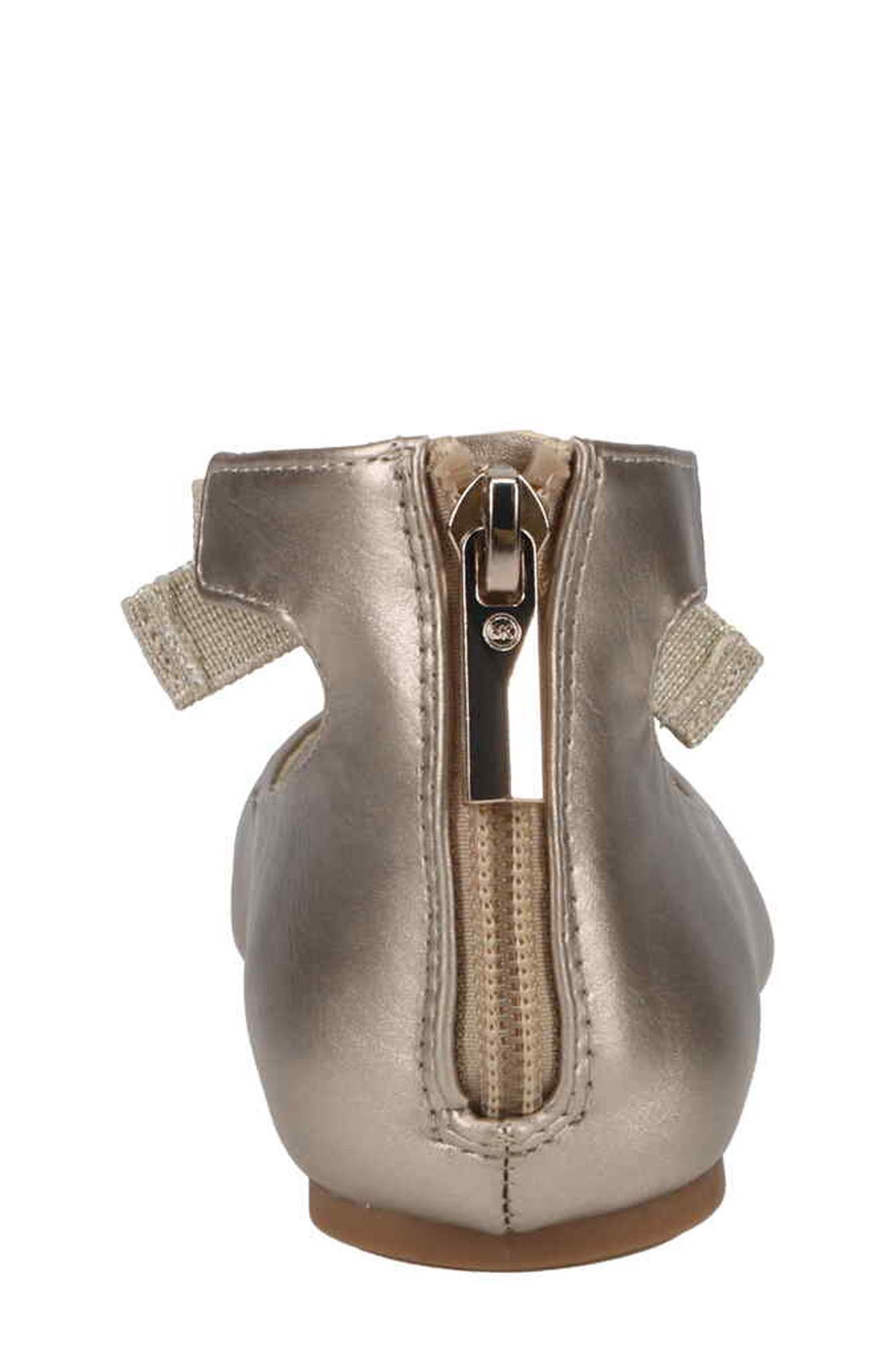 MICHAEL Michael Kors Kids' Kenyah Kay Ankle Strap Flat, Alternate, color, 