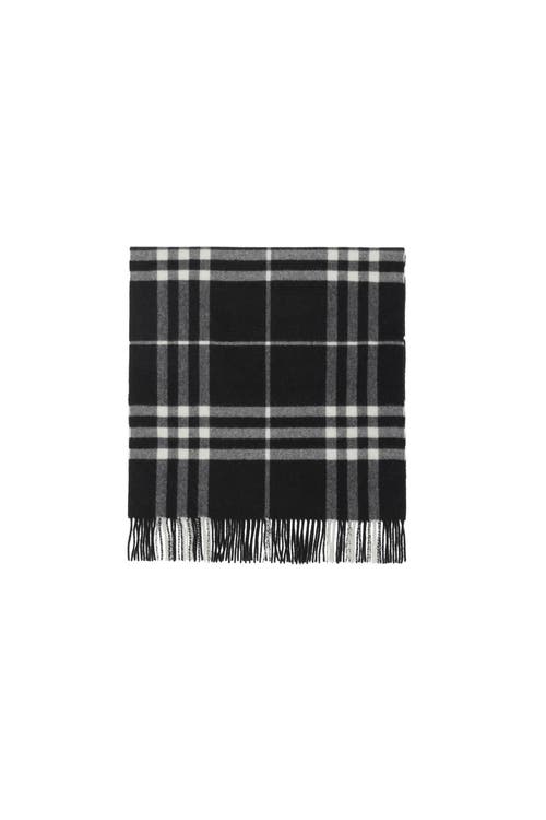 BURBERRY BURBERRY WIDE CHECK CASHMERE SCARF