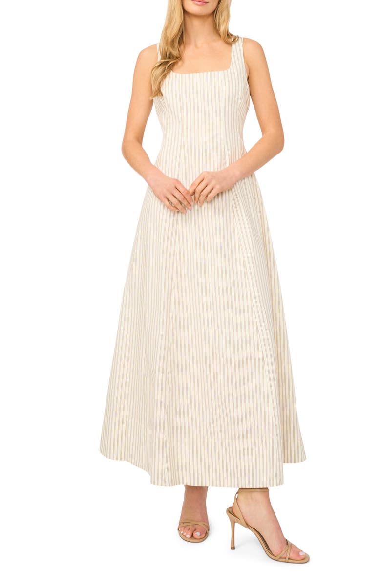 Sleeveless Maxi Dress, Main, color, ANTIQUE WHITE
