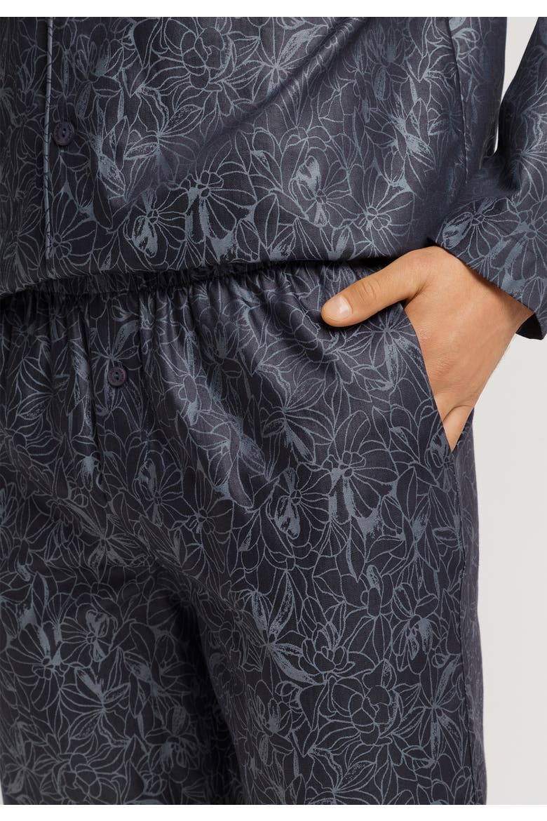 Selection Satin Cotton Pajama Set, Alternate, color, Nightshade