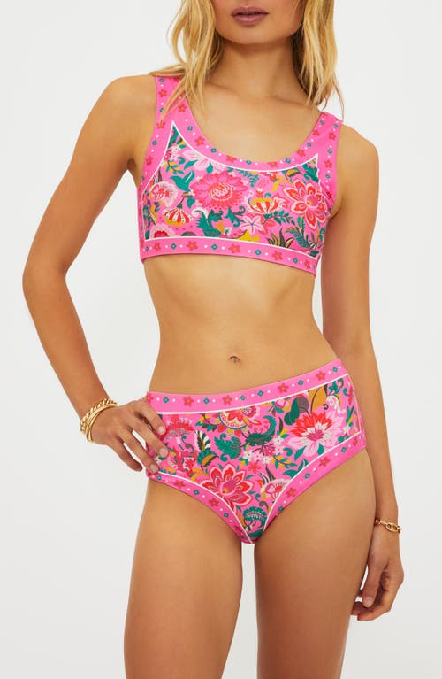 Beach Riot Francis Bikini Top In Multi