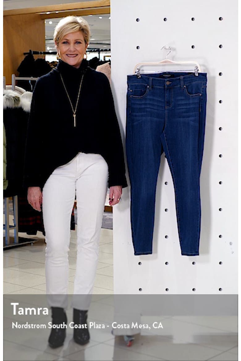 Abby Stretch Ankle Skinny Jeans video