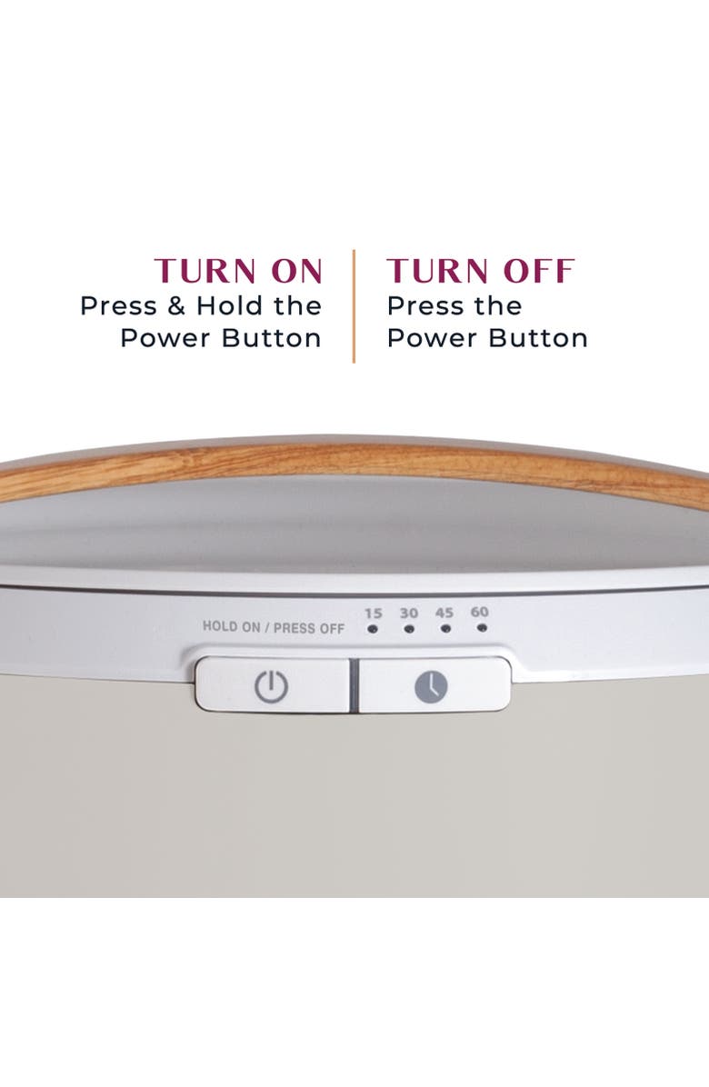 Zadro Large Bucket Towel Warmer, Alternate, color, Bamboo/Gray