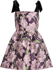 Lucy Paris Natalie Brocade Cocktail Minidress