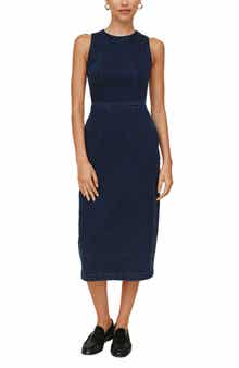 Zip Back Sleeveless Dress