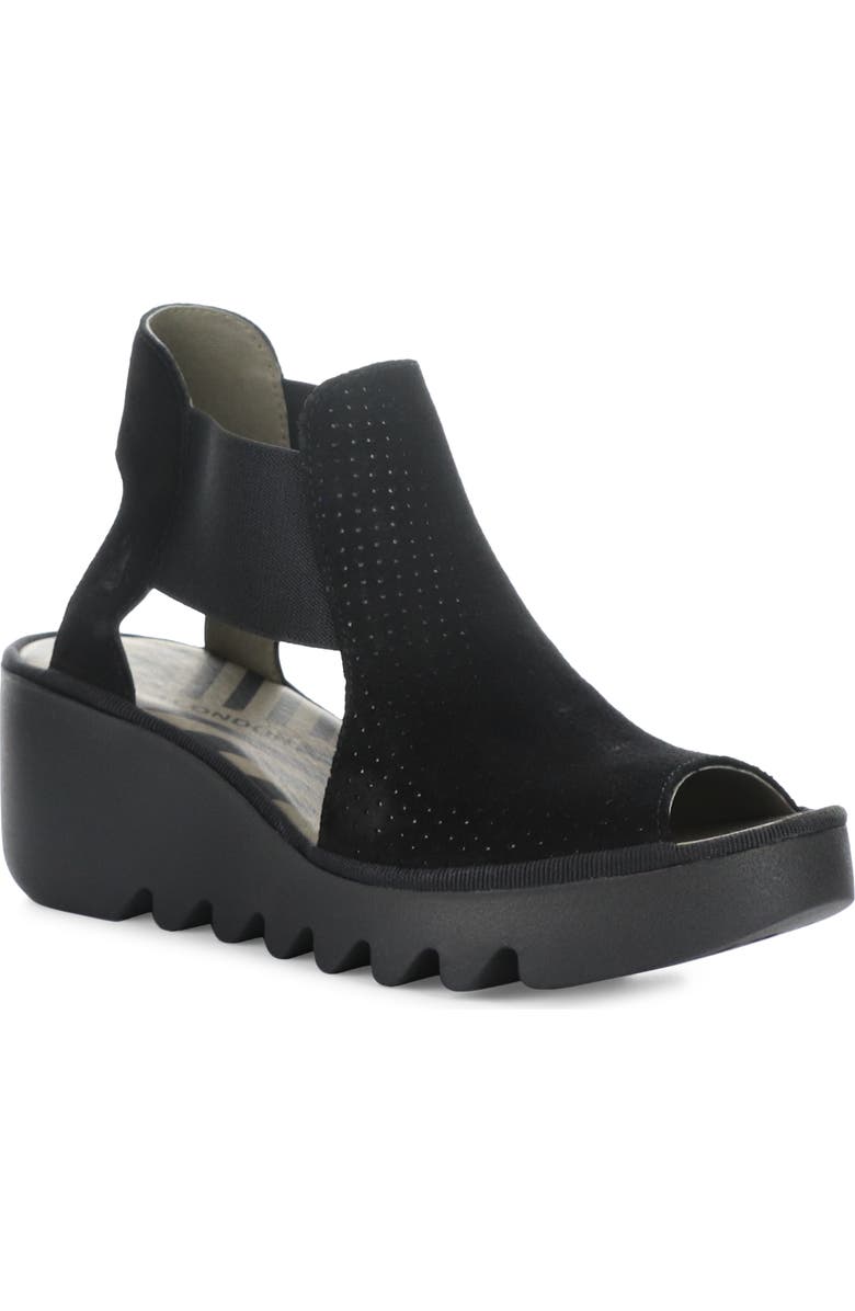Fly London Biga Platform Wedge Sandal, Main, color,