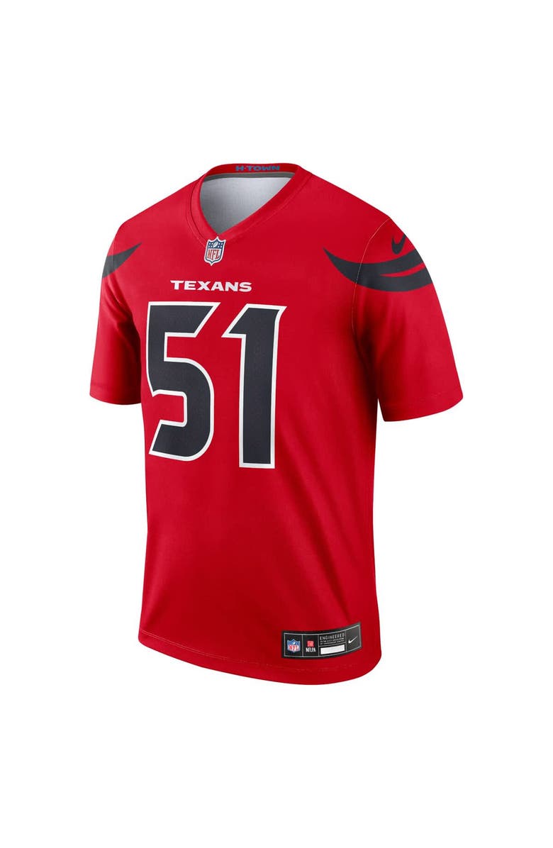 Nike Men's Nike Will Anderson Jr. Red Houston Texans Legend Jersey, Alternate, color, Red