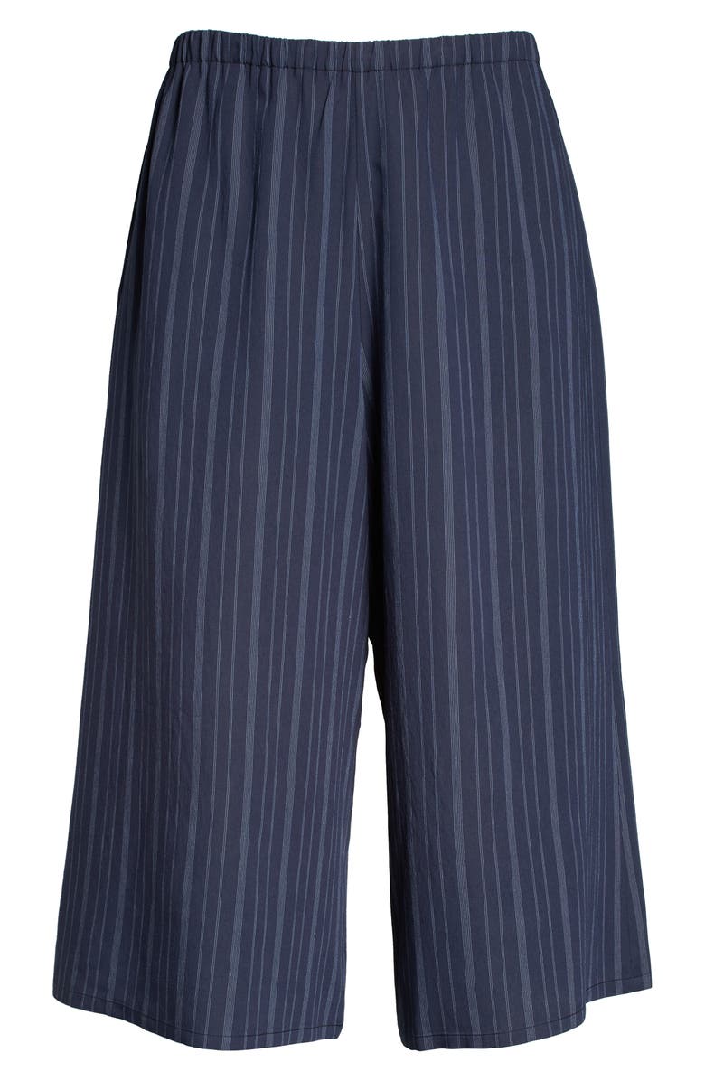 Vince Variegated Stripe Culottes, Alternate, color, Coastal