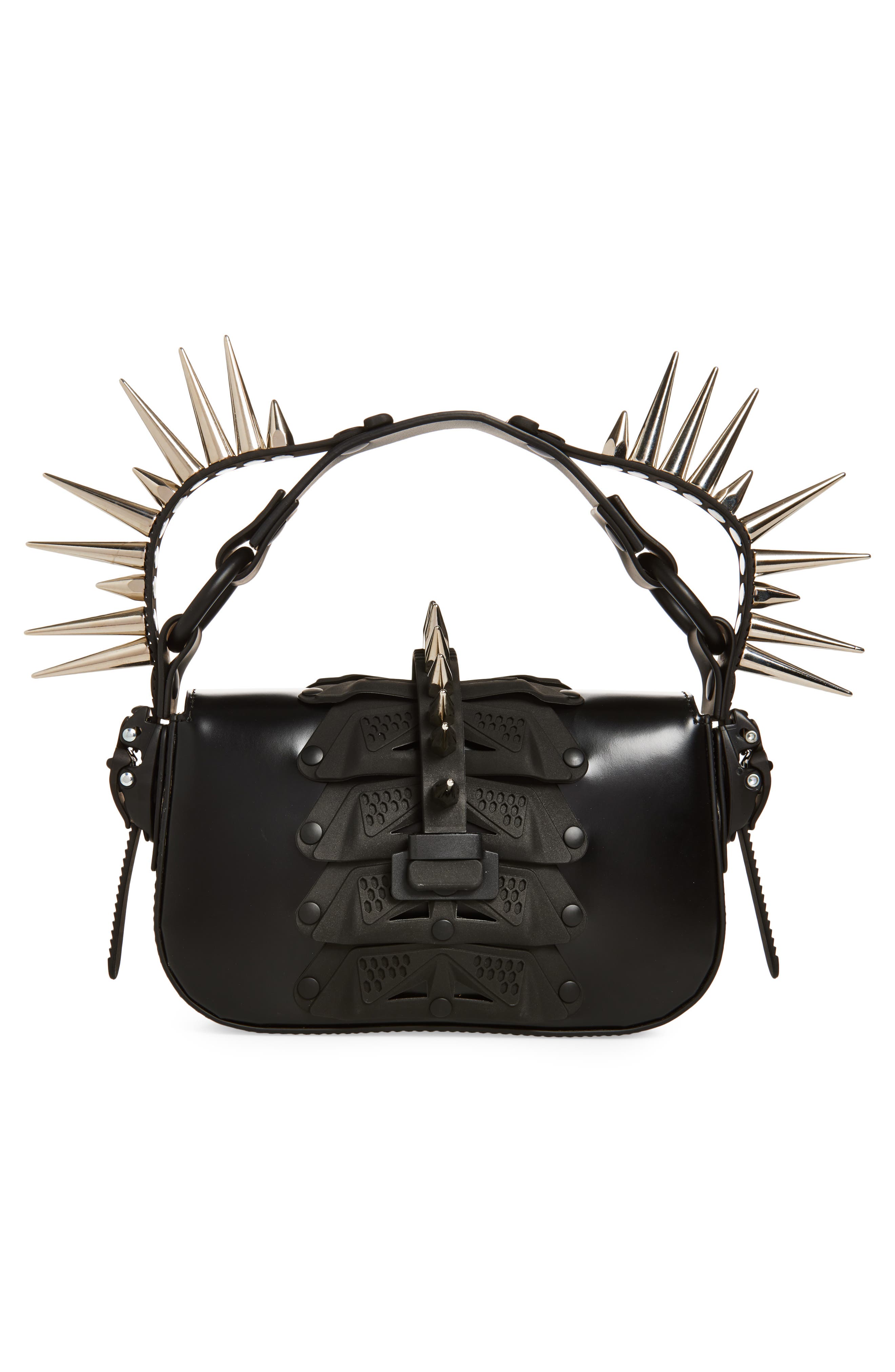 Junya Watanabe x Innerraum Faux Leather Shoulder Bag, Alternate, color, Black