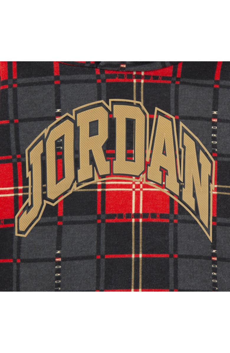 Jordan Holiday Essential Plaid Hoodie & Joggers Set, Alternate, color, 