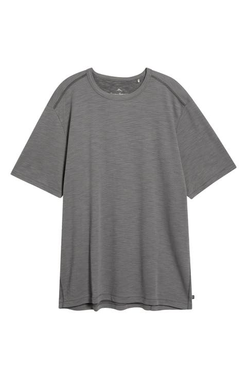 Sand Wave Slub Cotton Blend T-Shirt