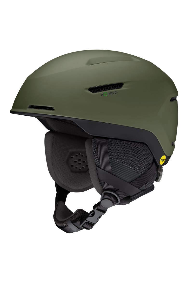 Altus Snow Helmet with MIPS, Main, color, MATTE FATIGUE GREEN / BLACK
