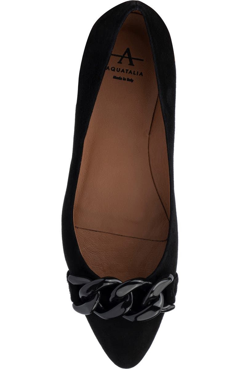 Aquatalia Palina Weatherproof Ballerina Flat, Alternate, color,