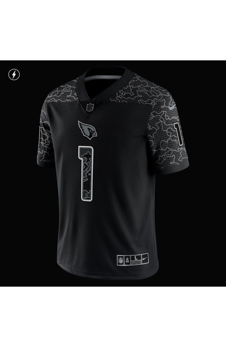 Nike Men's Nike Kyler Murray Black Arizona Cardinals RFLCTV Limited Jersey, Alternate, color, 